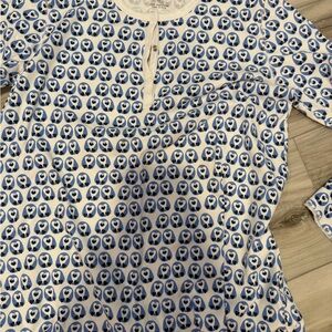 roller rabbit penguin pajama top